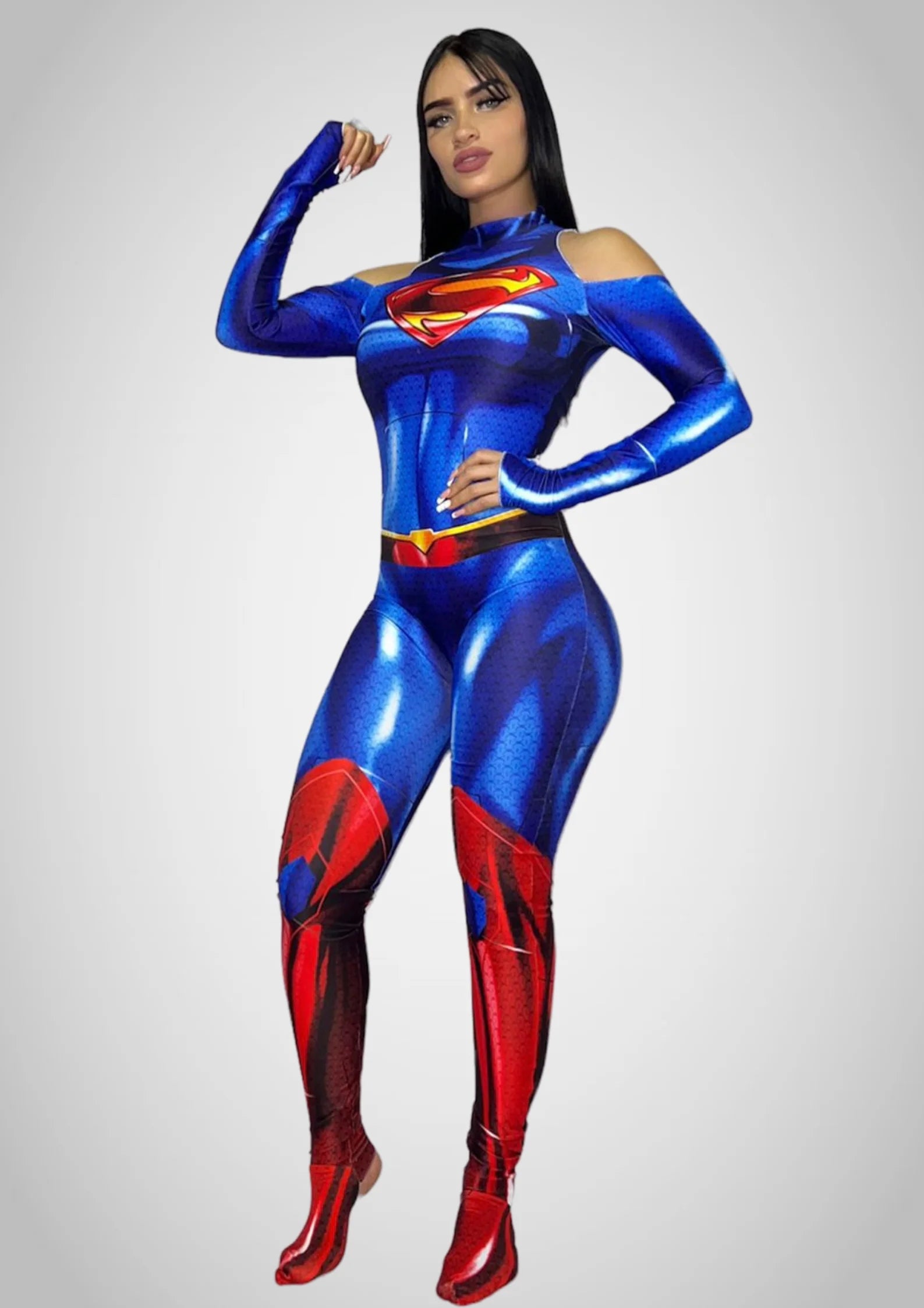 DISFRAZ SUPER GIRL AMA-5126-A