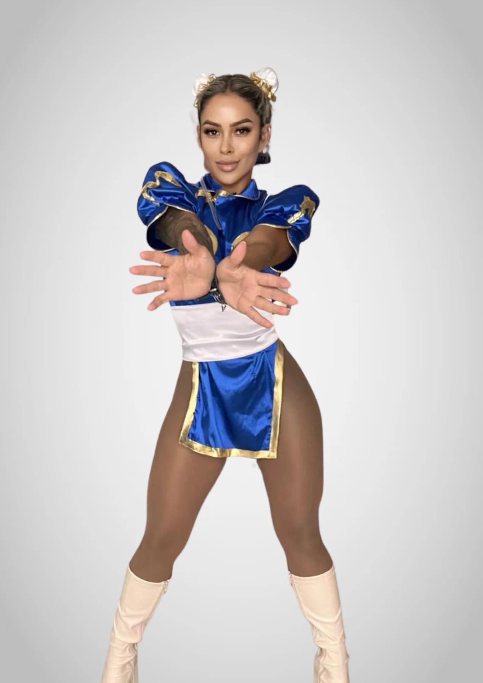 DISFRAZ CHUN-LI HOT-2520-A
