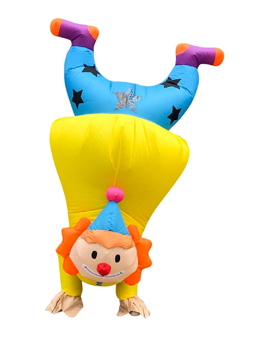DISFRAZ INFLABLE PAYASO DE CABEZA CH-FZ2135A-A