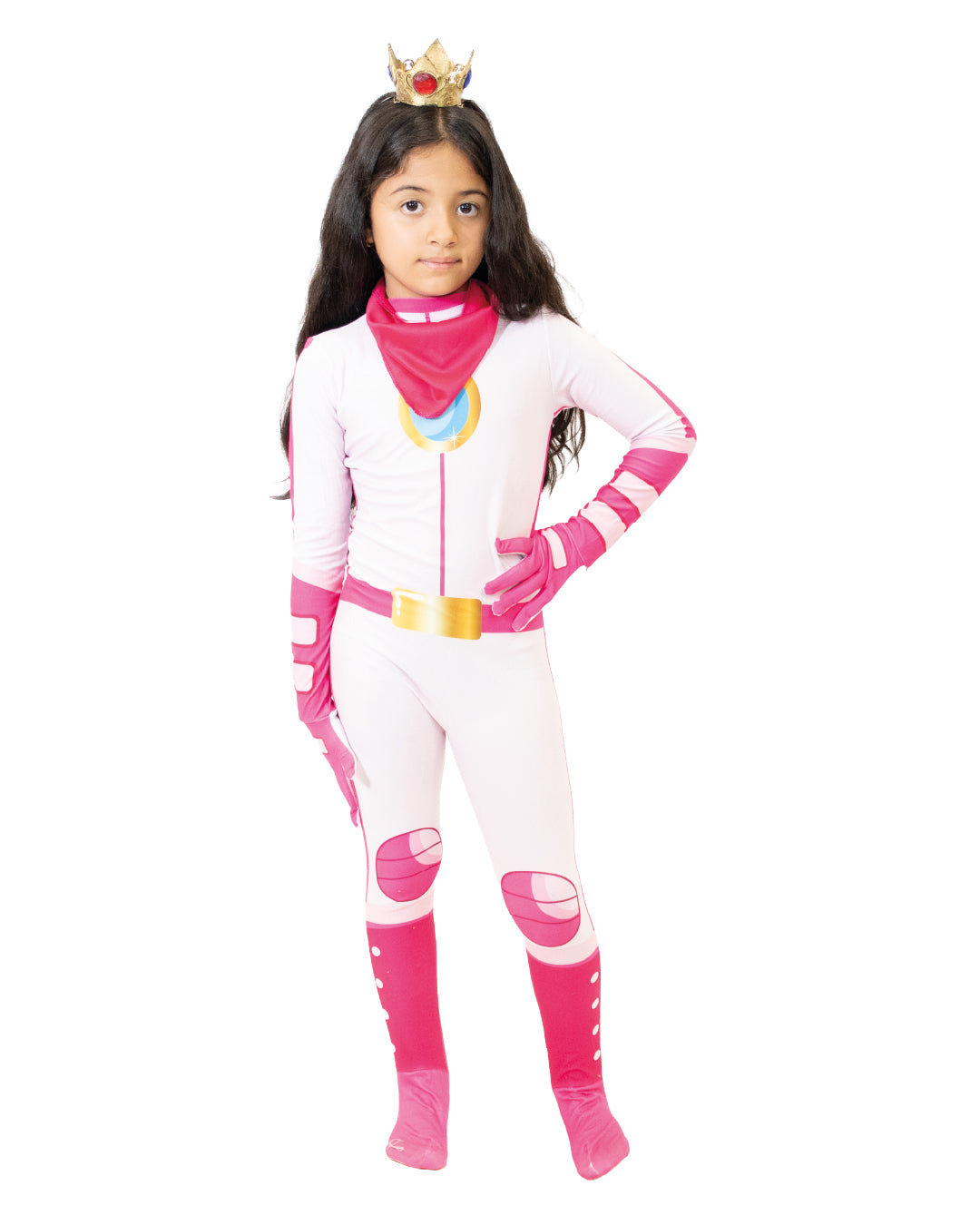 DISFRAZ PRINCESA PEACH AMA-5108-N