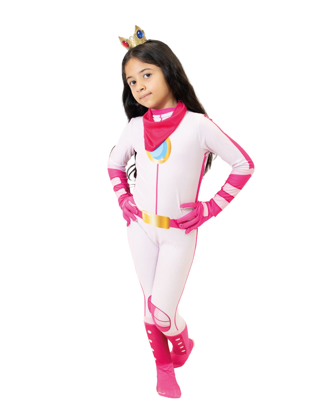 DISFRAZ PRINCESA PEACH AMA-5108-N