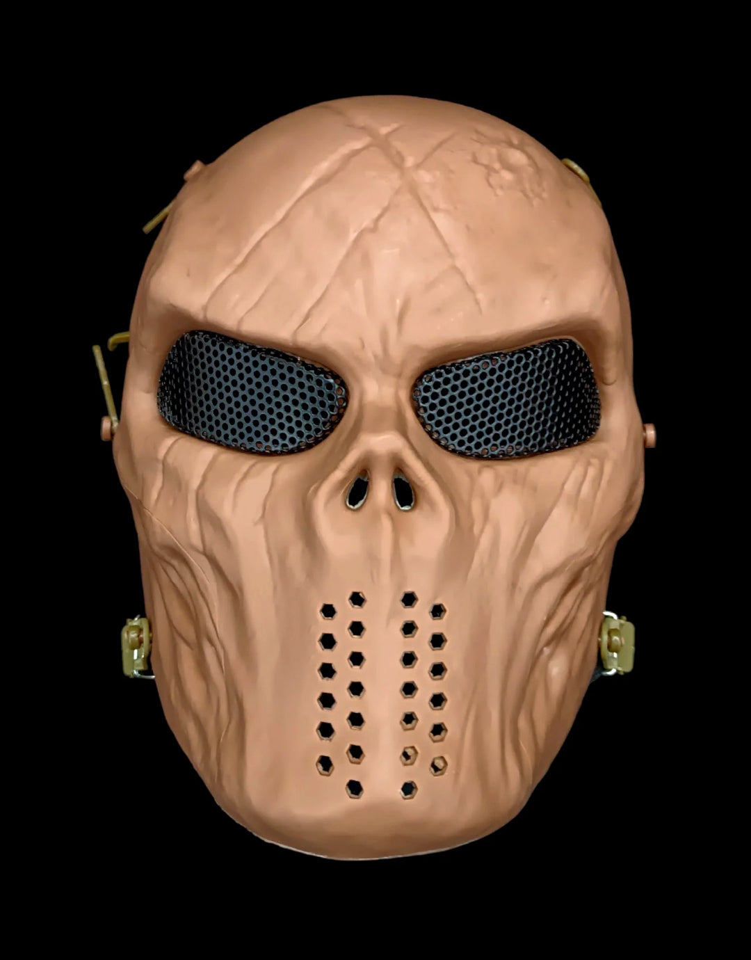 MÁSCARA TÁCTICA AIRSOFT BROWN SKULL CH-KK3