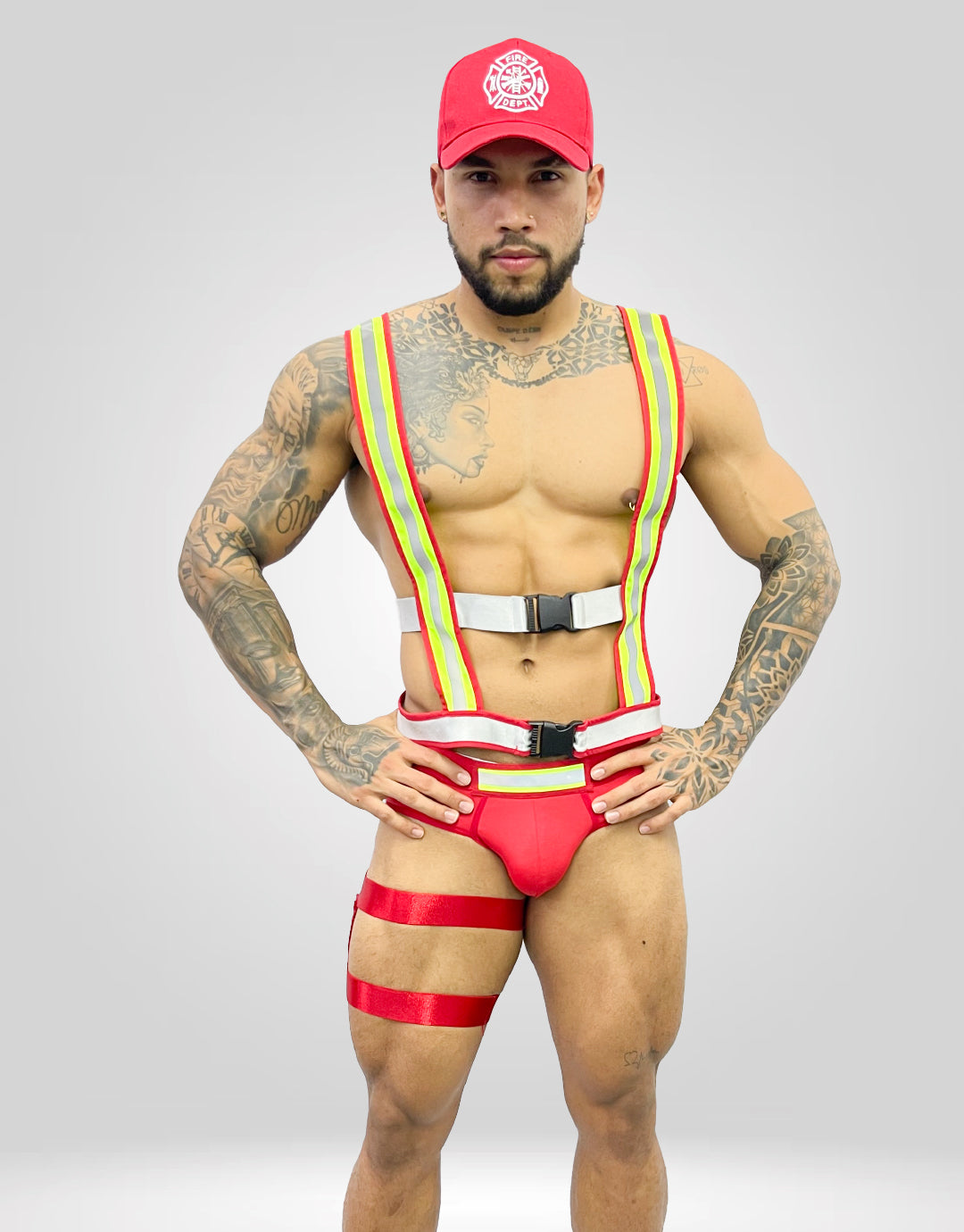 DISFRAZ BOMBERO SEXY