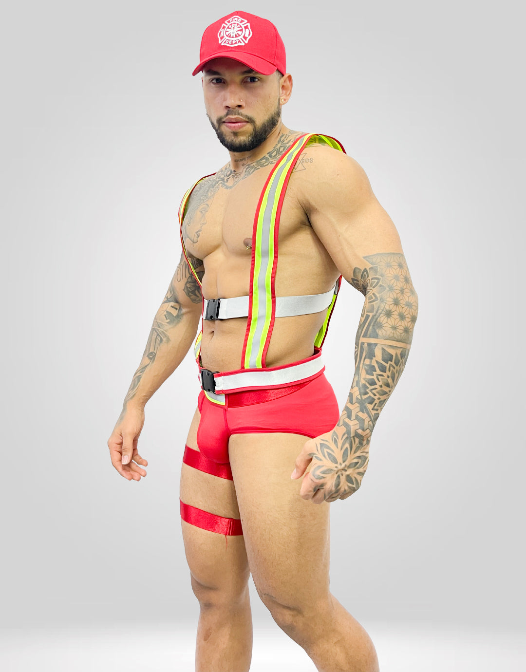 DISFRAZ BOMBERO SEXY