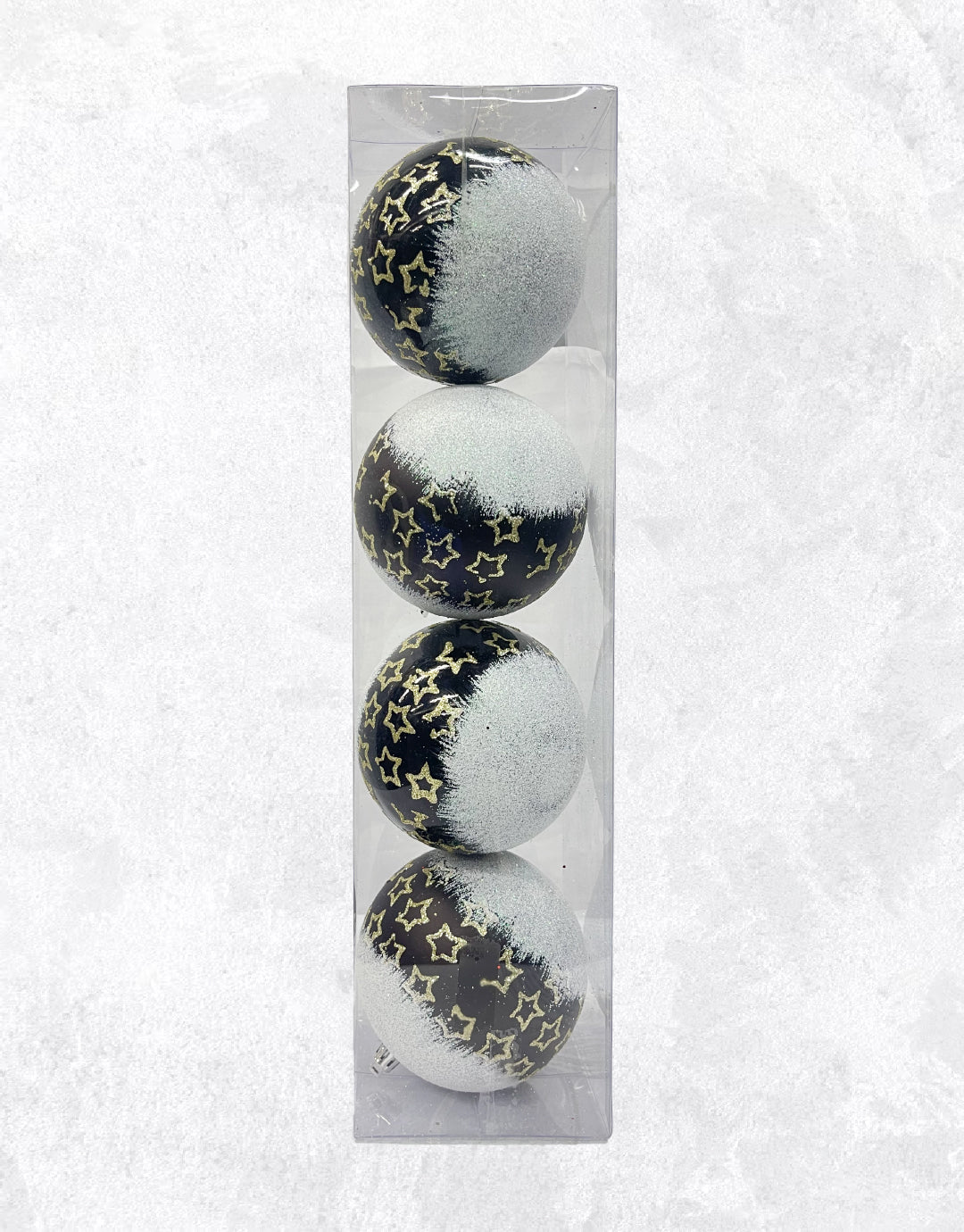 BOLA PINTADA ESTRELLA NIEVE