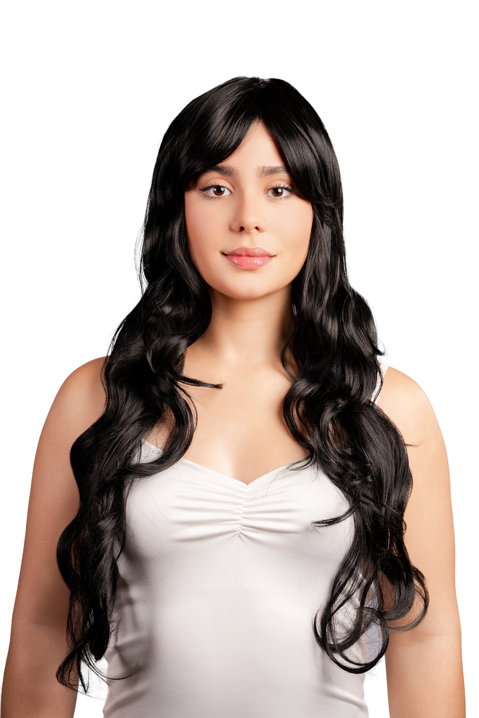 PELUCA SEMINATURAL ONDAS CON CAPUL CH-1874-2