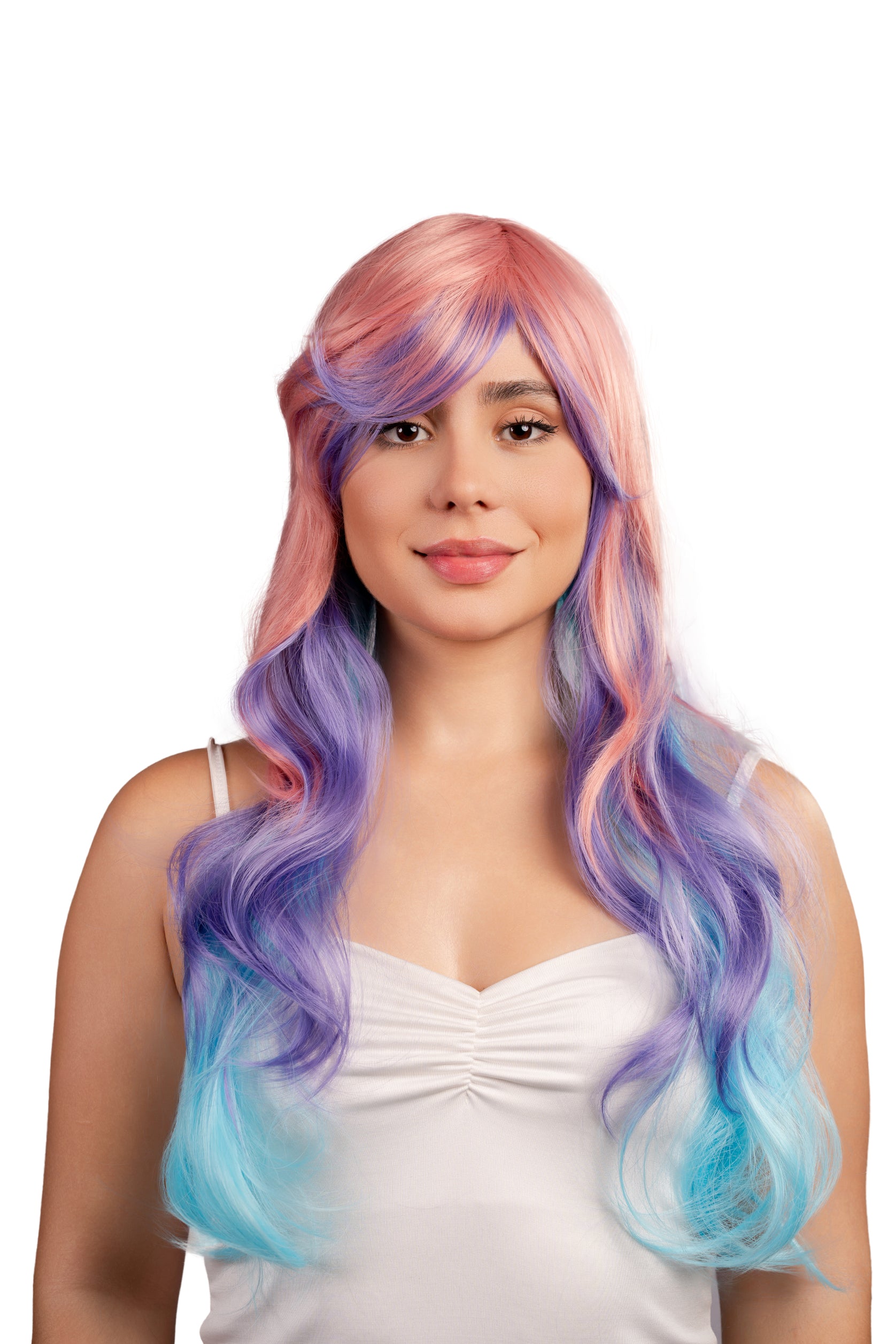 PELUCA SEMINATURAL ONDAS CON CAPUL CH-1874-5