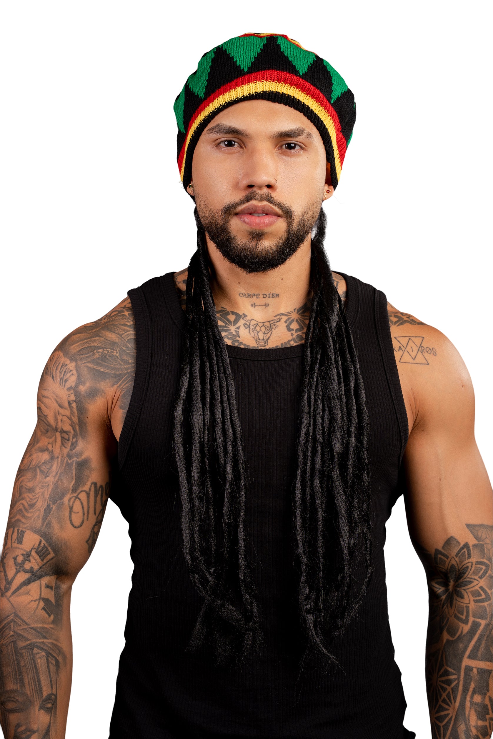 PELUCA SINTÉTICA GORRO RASTA TA-BU-32630
